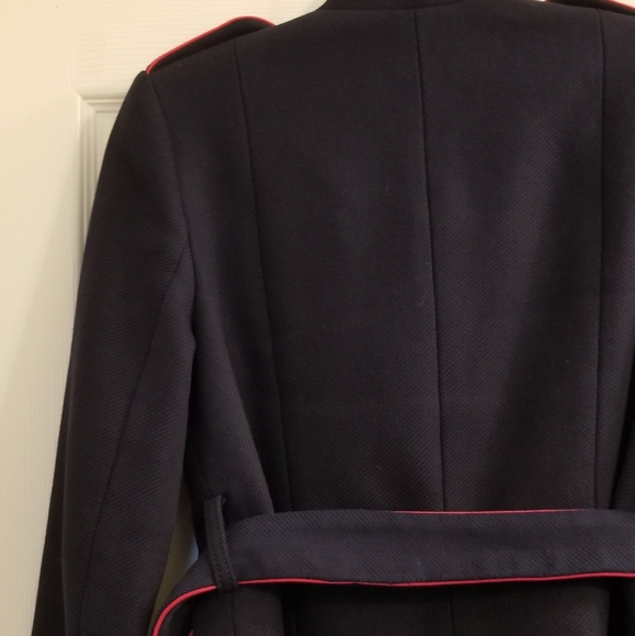 Banana Republic x Olivia Palermo Military Navy Blue Jacket - Picture 8 of 16